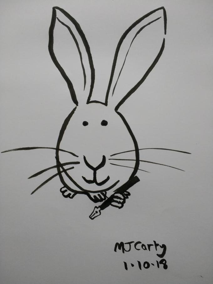 Inktober2018_1_WhiteRabbit