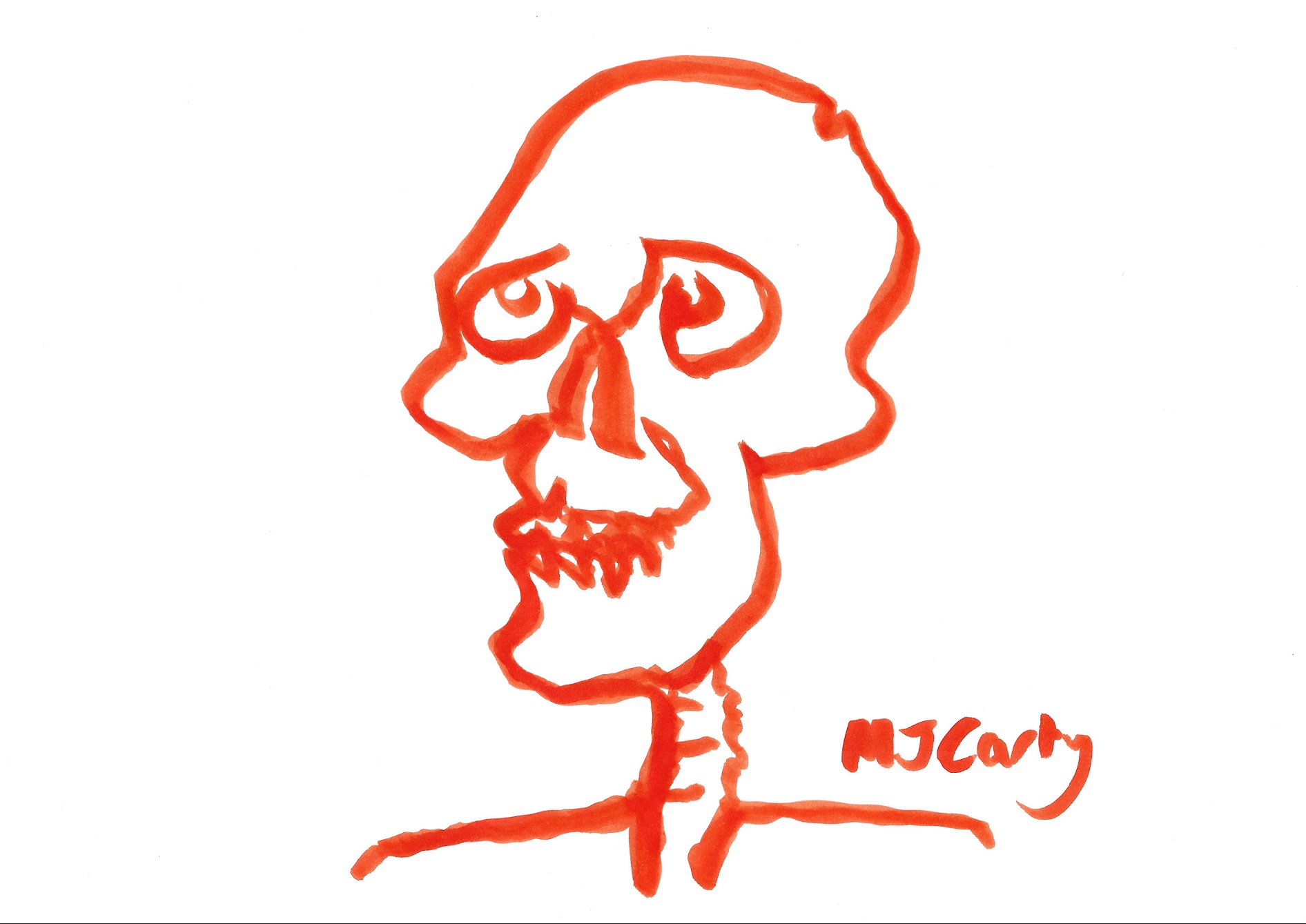 MrSkeletonInOrangeSingleLineSketchulence_SCAN_CROPPED