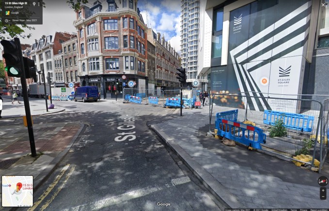 15StGilesHighStreetViaGMapsMay2021