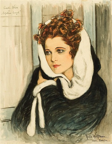 Julie_Wolfthorn,_Carola_Neher_1929